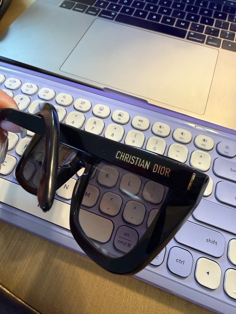 Christian Dior Midnight S1l Sunglasses $460MSRP - Picture 5 of 8